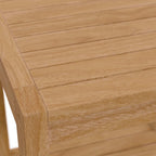 EEI-5607-NAT Carlsbad Teak Wood Outdoor Patio Side Table by Modway