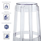 EEI-909-CLR Casper Bar Stool Backless Set of 2 by Modway