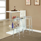 EEI-909-CLR Casper Bar Stool Backless Set of 2 by Modway