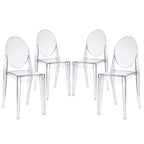 EEI-908-CLR Casper Dining Chairs Set of 4 by Modway