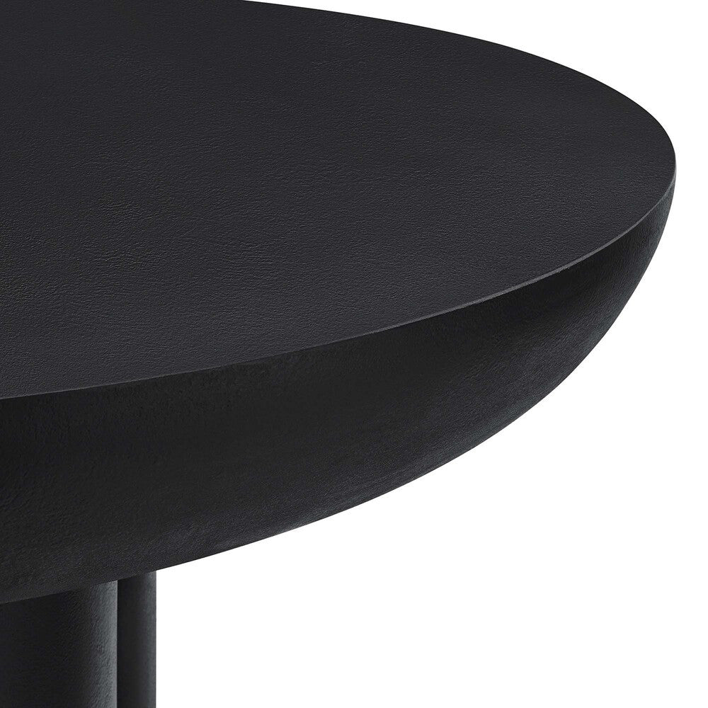 EEI-6762 Caspian 40" Round Concrete Dining Table by Modway