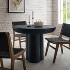 EEI-6762 Caspian 40" Round Concrete Dining Table by Modway