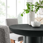EEI-6762 Caspian 40" Round Concrete Dining Table by Modway