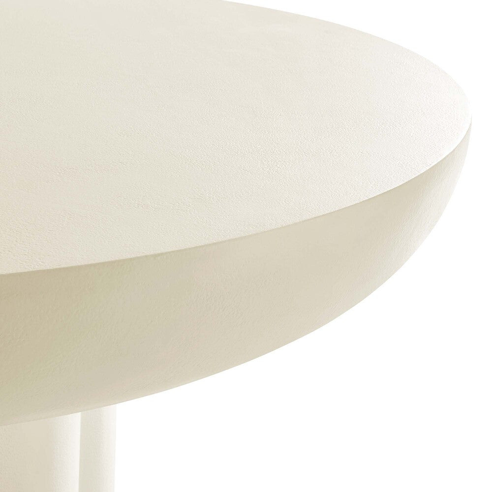 EEI-6762 Caspian 40" Round Concrete Dining Table by Modway