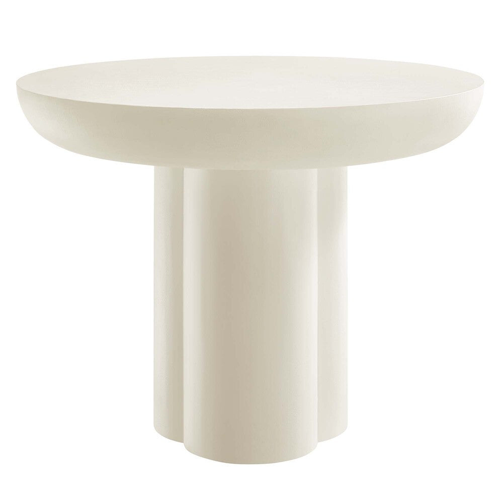 EEI-6762 Caspian 40" Round Concrete Dining Table by Modway