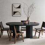 EEI-6764 Caspian 72" Oval Concrete Dining Table by Modway