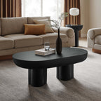 EEI-6763 Caspian Oval Concrete Coffee Table by Modway