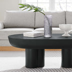 EEI-6763 Caspian Oval Concrete Coffee Table by Modway