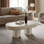 EEI-6763 Caspian Oval Concrete Coffee Table by Modway