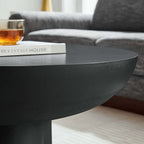 EEI-6760 Caspian Round Concrete Coffee Table by Modway