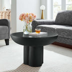 EEI-6760 Caspian Round Concrete Coffee Table by Modway
