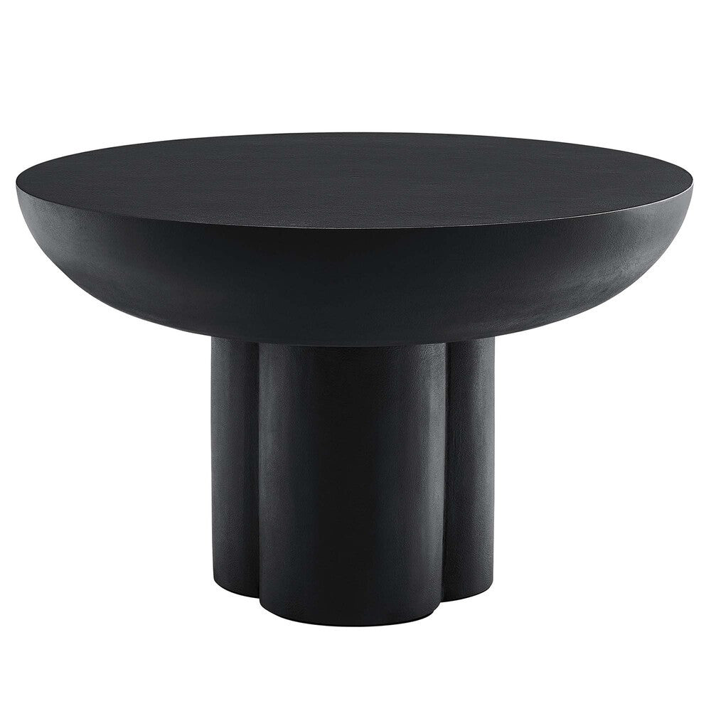 EEI-6760 Caspian Round Concrete Coffee Table by Modway
