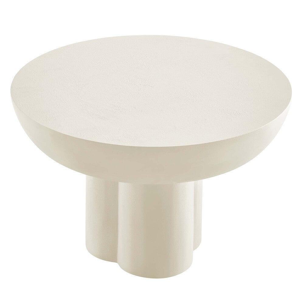 EEI-6760 Caspian Round Concrete Coffee Table by Modway