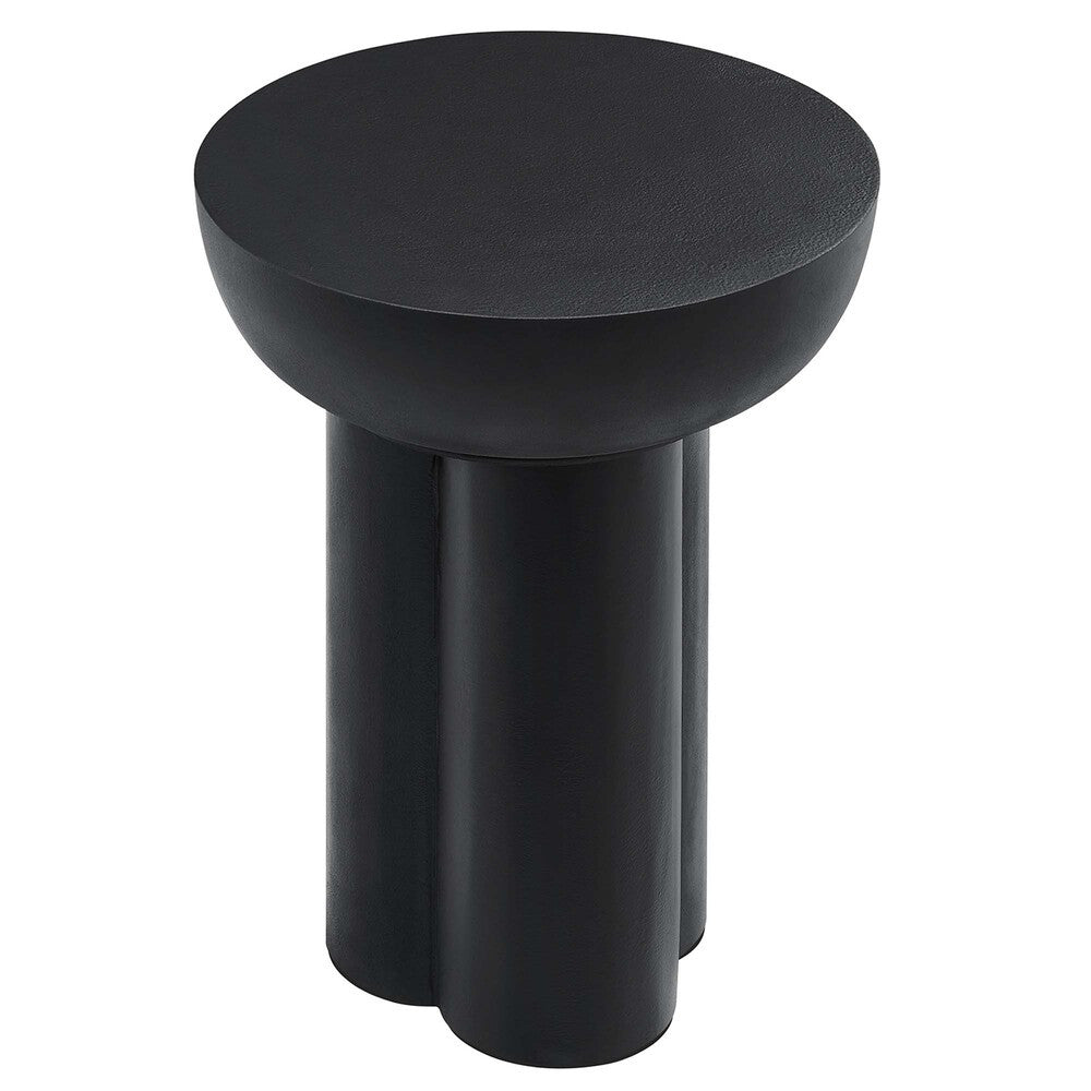 EEI-6761 Caspian Round Concrete Side Table by Modway