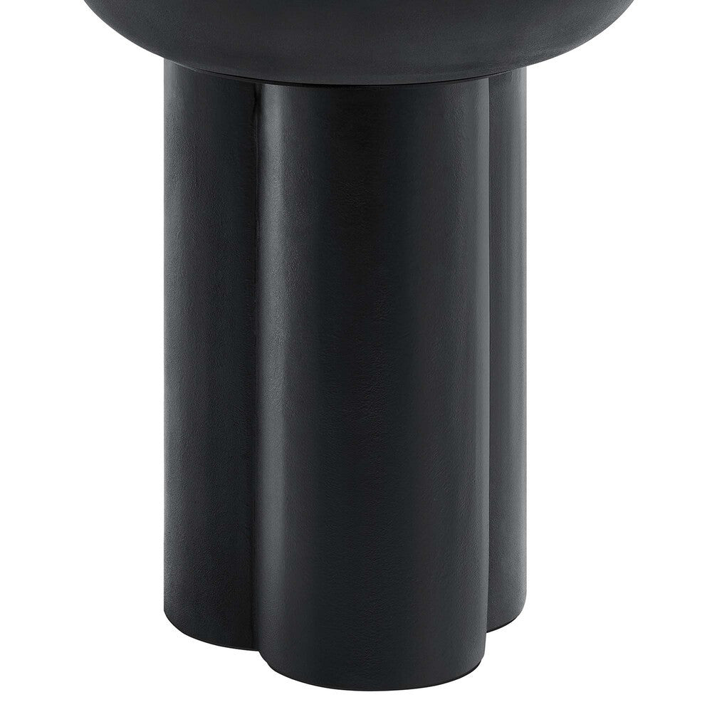 EEI-6761 Caspian Round Concrete Side Table by Modway