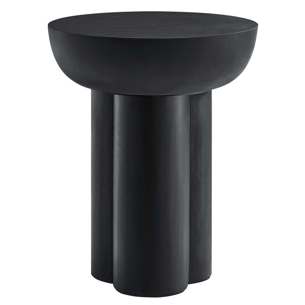 EEI-6761 Caspian Round Concrete Side Table by Modway