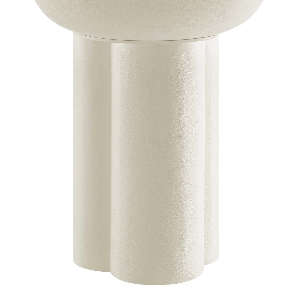 EEI-6761 Caspian Round Concrete Side Table by Modway