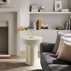 EEI-6761 Caspian Round Concrete Side Table by Modway