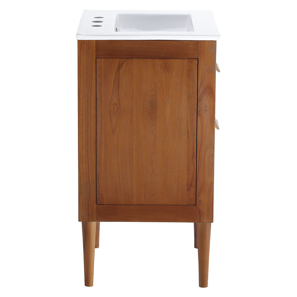 EEI-5108-NAT-WHI Cassia 24" Bathroom Vanity by Modway