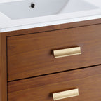 EEI-5108-NAT-WHI Cassia 24" Bathroom Vanity by Modway