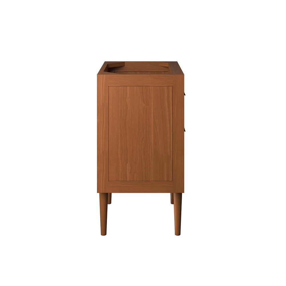 EEI-5082-NAT Cassia 24" Teak Wood Bathroom Vanity Cabinet (Sink Basin Not Included) by Modway