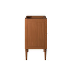 EEI-5082-NAT Cassia 24" Teak Wood Bathroom Vanity Cabinet (Sink Basin Not Included) by Modway