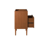 EEI-5082-NAT Cassia 24" Teak Wood Bathroom Vanity Cabinet (Sink Basin Not Included) by Modway