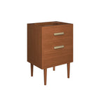 Modway EEI-5082-NAT Cassia 24" Teak Wood Bathroom Vanity Cabinet (Sink Basin Not Included) Natural