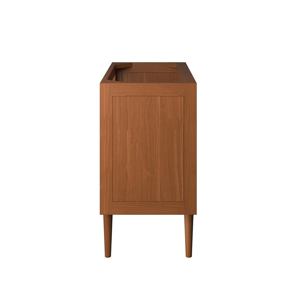 EEI-5083-NAT Cassia 36" Teak Wood Bathroom Vanity Cabinet (Sink Basin Not Included) by Modway