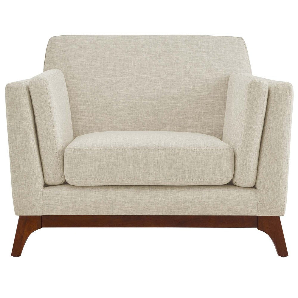 Modway Chance Upholstered Fabric Armchair by Modway-EEI-3063-BEI