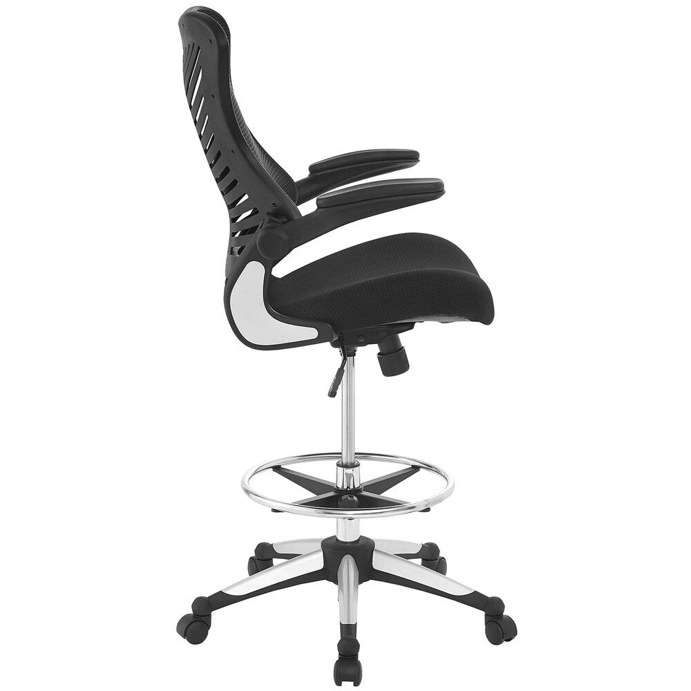 EEI-2286-BLK Charge Drafting Chair by Modway