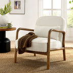 Modway Charlie Boucle Upholstered Armchair by Modway-EEI-6909-IVO