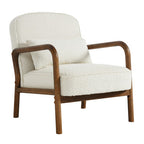 Modway EEI-6909-IVO Charlie Boucle Upholstered Armchair - Ivory