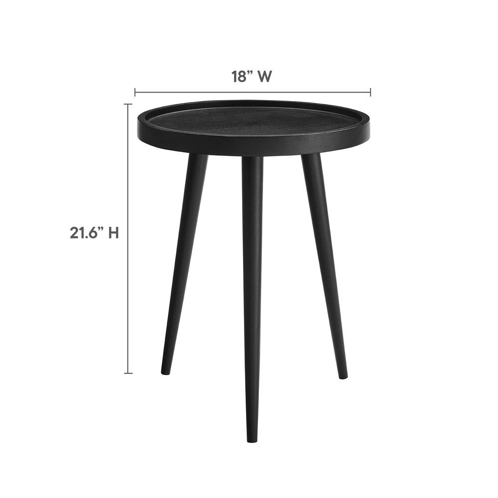EEI-6830 Chiro Round Wood Side Table by Modway