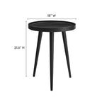 EEI-6830 Chiro Round Wood Side Table by Modway