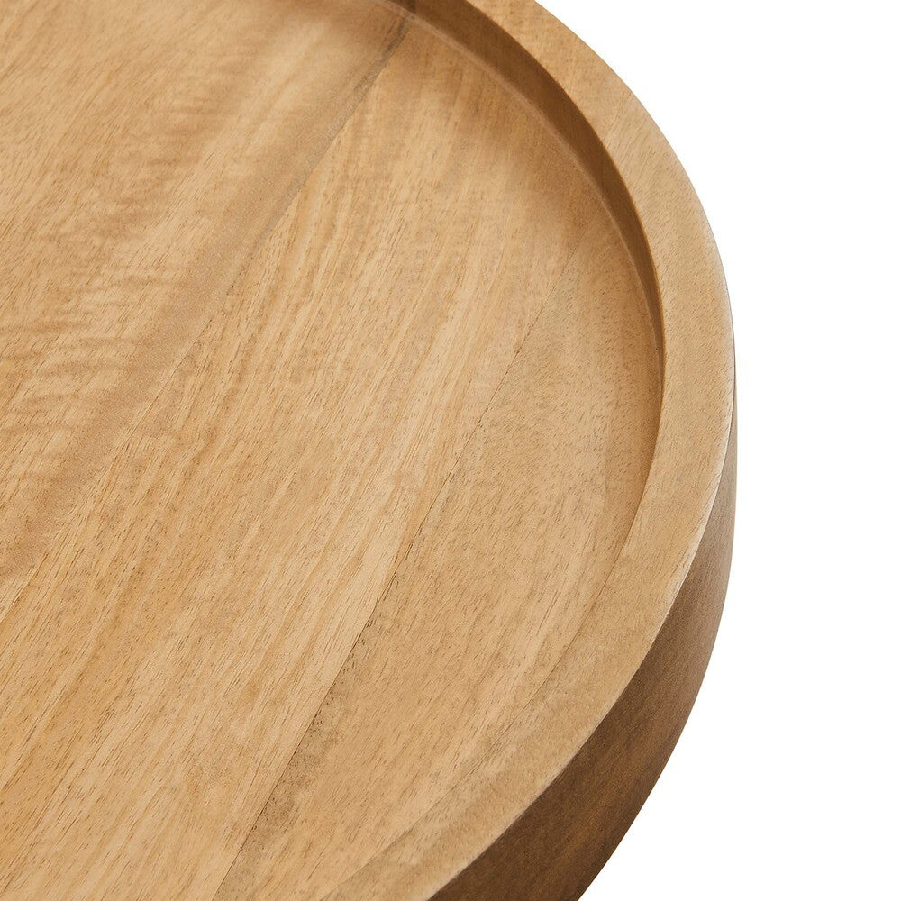 EEI-6830 Chiro Round Wood Side Table by Modway