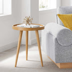 EEI-6830 Chiro Round Wood Side Table by Modway