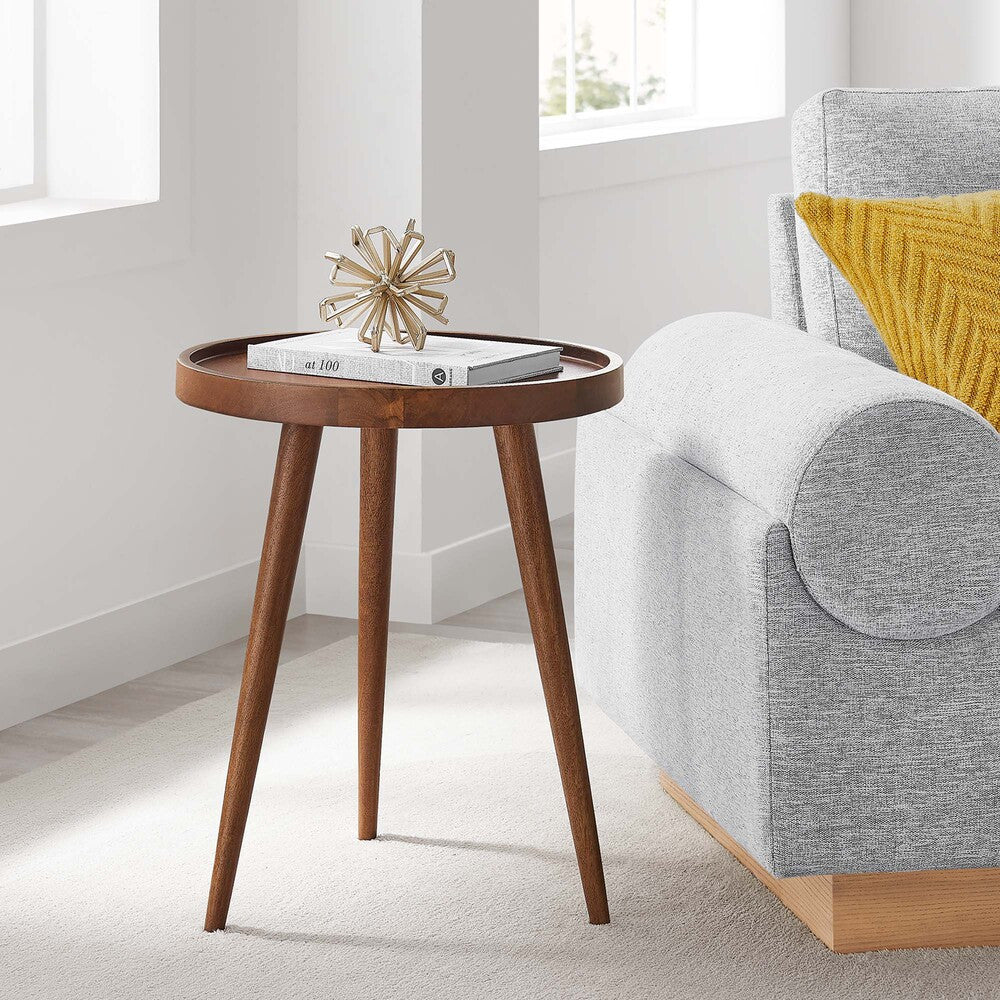 EEI-6830 Chiro Round Wood Side Table by Modway