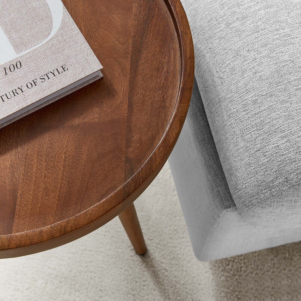 EEI-6830 Chiro Round Wood Side Table by Modway