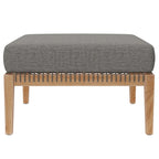 EEI-6124 Clearwater 6-Piece Outdoor Patio Teak Wood Sectional Sofa by Modway