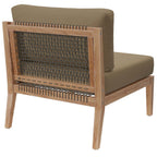 EEI-5856 Clearwater Outdoor Patio Teak Wood Armless Chair by Modway