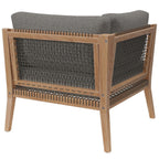EEI-5855 Clearwater Outdoor Patio Teak Wood Corner Chair by Modway