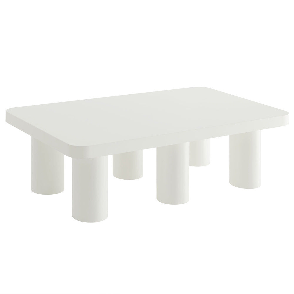 EEI-7072-WHI Cleo 54" Rectangular Coffee Table by Modway