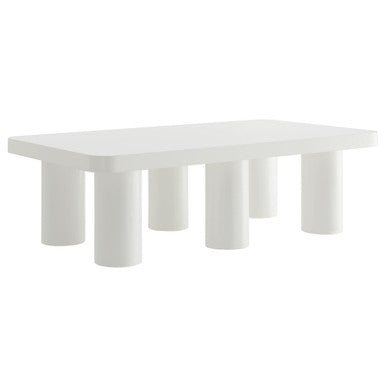 Modway EEI-7072-WHI Cleo 54" Rectangular Coffee Table White