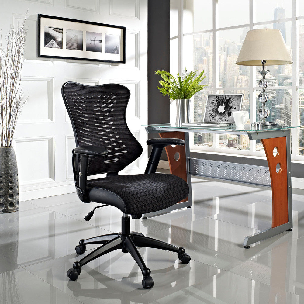 EEI-209-BLK Clutch Office Chair by Modway