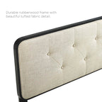 Modway Collins Tufted Fabric and Wood Full Headboard by Modway-MOD-6233