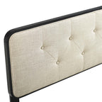 Modway Collins Tufted Fabric and Wood Full Headboard by Modway-MOD-6233