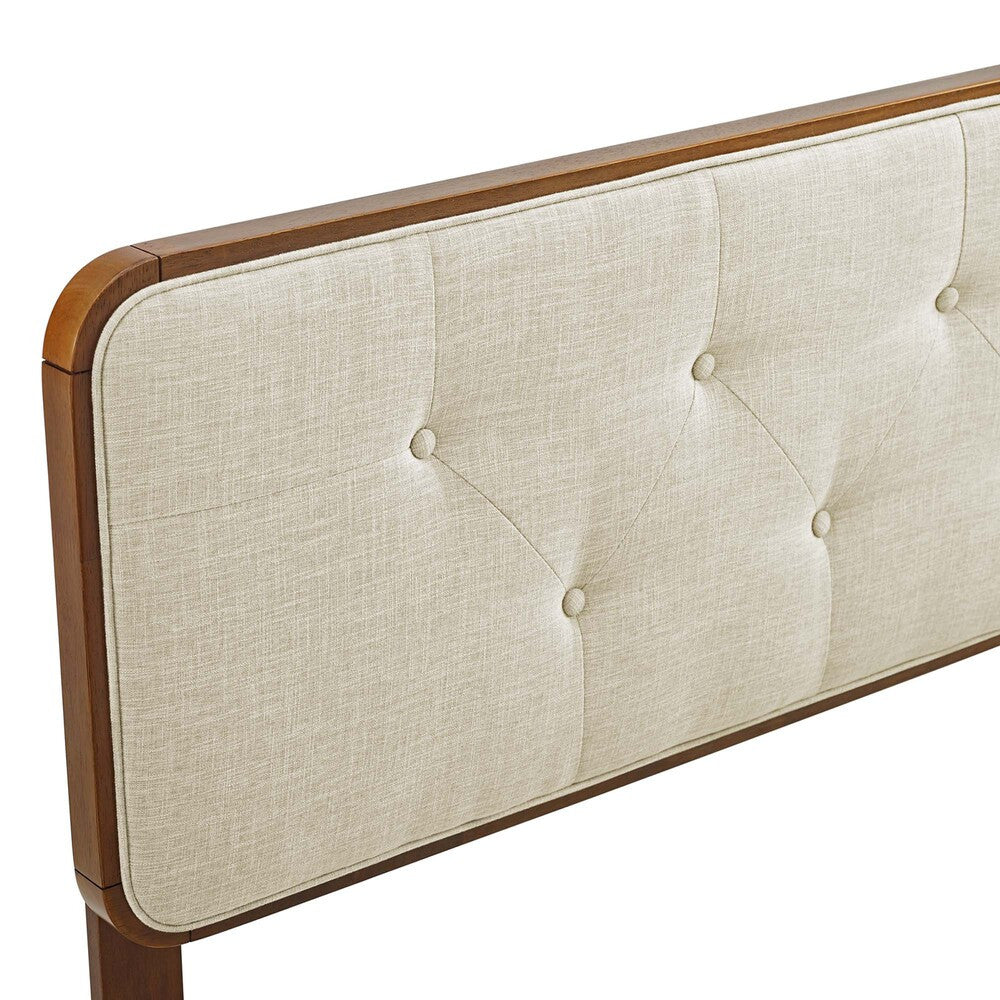 Modway Collins Tufted Fabric and Wood Full Headboard by Modway-MOD-6233