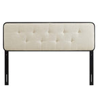 Modway Collins Tufted Fabric and Wood King Headboard by Modway-MOD-6235
