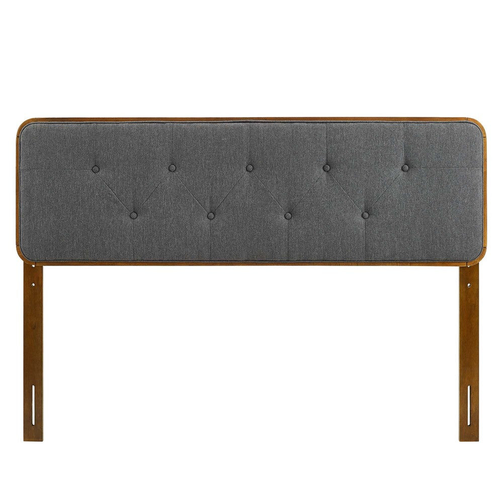 Modway Collins Tufted Fabric and Wood King Headboard by Modway-MOD-6235